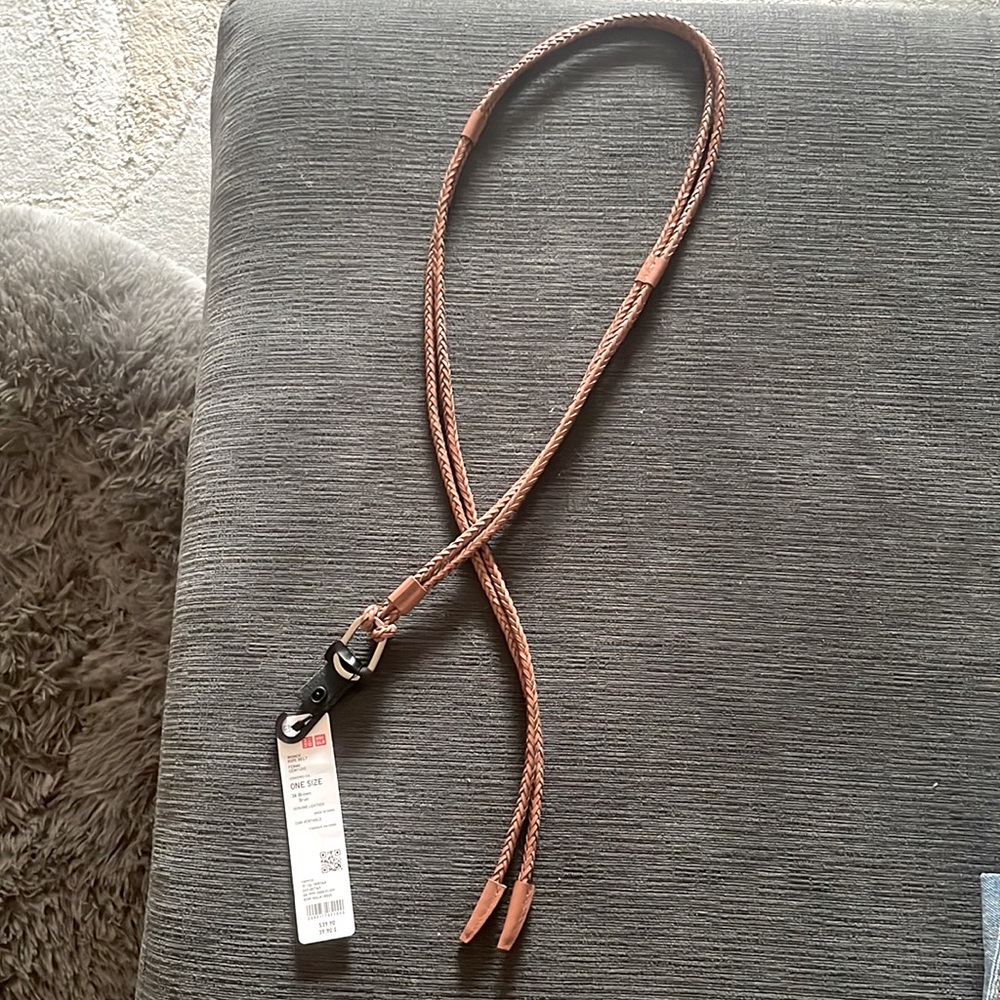 NWT Uniqlo Western Belt